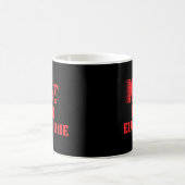 Not For Everyone | Minimal Icon Typography Cup コーヒーマグカップ (中央)