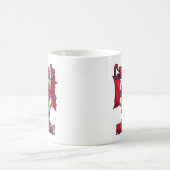 NOT FOR SALE，カナダ，ポーラベアランバージャック，国旗， コーヒーマグカップ (中央)