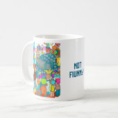 Not Funny Classic Mug コーヒーマグカップ (正面左)