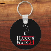 Not Going Back Kamala Harris Cat Lady 2024セレクション キーホルダー (正面)