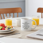 Not Happening - Funny Typography Coffee Mug コーヒーマグカップ