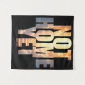 Not Homeまだキリスト教信仰天国希望 タペストリー (正面(横))