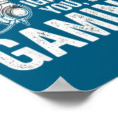 Not Ignoring You Gaming Headset Graphic Video Game ポスター (角)