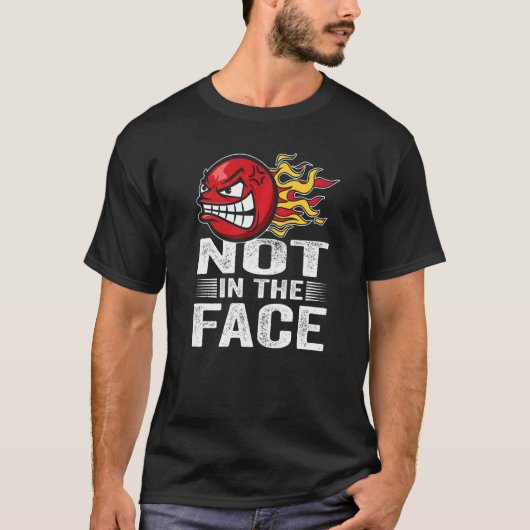 Not In the Dodgeball Player Gaga Ball Player Tシャツ (正面)