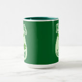 Not Irish Just Lucky St Patrick’s Day - caneca マグカップ (中央)