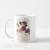 “not Just Any Witch, I’m La Befana” Funny Italian  コーヒーマグカップ (左)