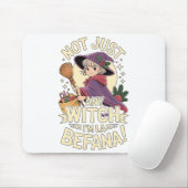 “not Just Any Witch, I’m La Befana” Funny Italian  マウスパッド (マウス)