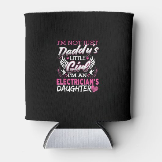 Not Just Daddy小さな女の子私は電気技師のギフトだ 缶クーラー (正面)