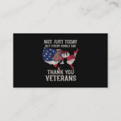 Not Just Today But Every Single Day Thank You Vete 名刺 (裏面)