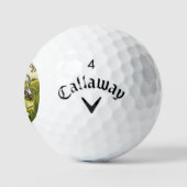 Not Lost I'm Hiding Golf Ball - Funny Personalized ゴルフボール (ロゴ)