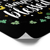 Not Lucky 賛美 Simple St Patrick's Day ポスター (角)