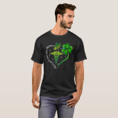 Not Lucky 賛美 Simply St. Patrick Dayナース文書 Tシャツ (正面フル)