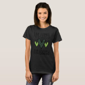 Not Lucky Just 賛美 Leopard Shamrock St Patrick Tシャツ (正面フル)