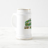 Not Lucky Just Irish St. Patrick's Day ビールジョッキ (正面左)