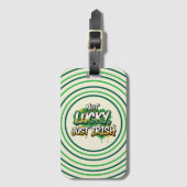 Not Lucky Just Irish St. Patrick's Day ラゲッジタグ (正面縦)
