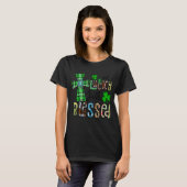 Not Lucky Just, St賛美 Patrick's Day Christian Tシャツ (正面フル)