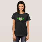Not Lucky Simple Blessed St Patricks Day Faith Chr Tシャツ (正面フル)