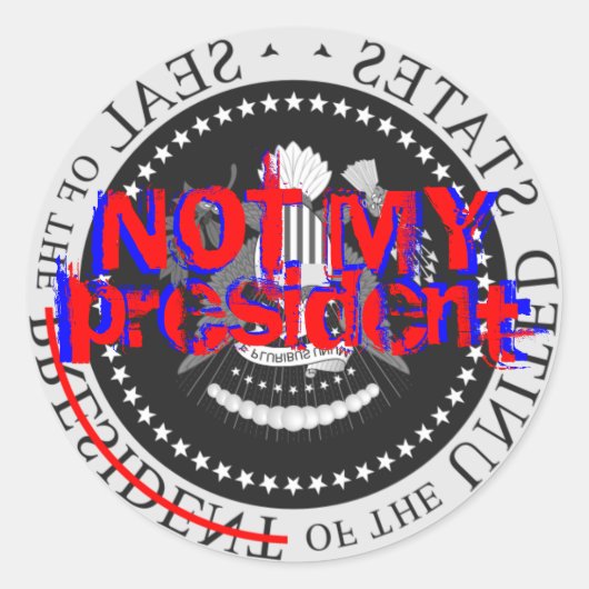 NOT MY社長 – ステッカー (正面)