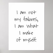 Not My Failures Poster ポスター (正面)