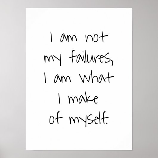 Not My Failures Poster ポスター (正面)