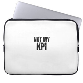 Not My KPI Hard Truths Typographic Laptop Sleeve ラップトップスリーブ