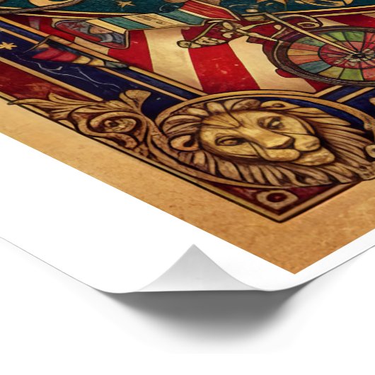 Not My Monkeys! Ringmaster, Red and Gold ポスター (コーナー)