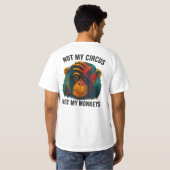 NOT MY MONKEYS Tシャツ (裏面フル)