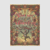 Not My Monkeys! Vintage Circus Extravaganza 薄葉紙 (正面)