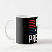 Not My President コーヒーマグカップ (左)