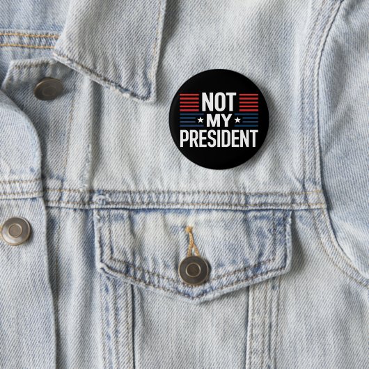 Not My President 缶バッジ (インサイチュ)