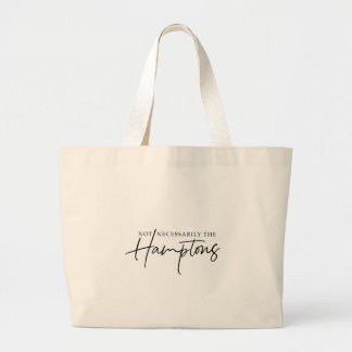 Not Necessarily The Hamptons "Everything Tote" ラージトートバッグ