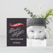 Not Night静か Christmasフォトカード シーズンカード (スタンド正面)