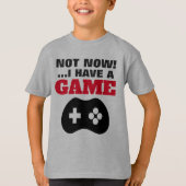 Not Now - Kids' Hanes TAGLESS® Tシャツ (正面)