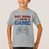 Not Now - Kids' Hanes TAGLESS® Tシャツ (正面)