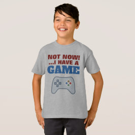 Not Now - Kids' Hanes TAGLESS® Tシャツ