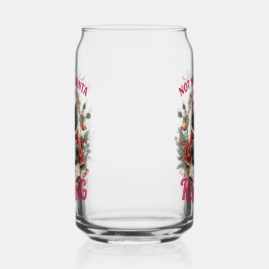 Not Now Santa I'm Reading  ガラス缶 (右)