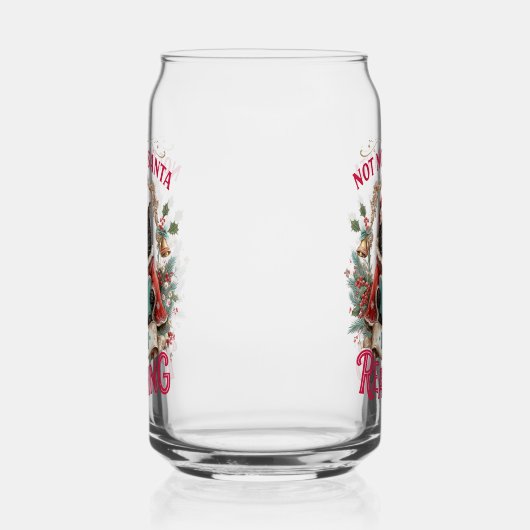 Not Now Santa I'm Reading  ガラス缶 (左)