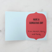 Not Pasta Your Prime Yet Birthday  カード (内部)