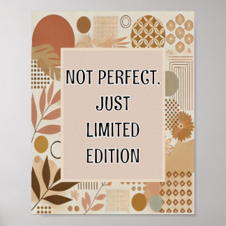 Not Perfect, Just Limited Editionポスター ポスター