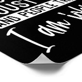 Not Really Funny I’m Just Mean, Funny Sarcastic Qu ポスター (角)