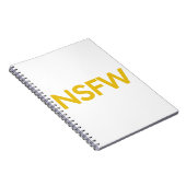 Not Safe For Work (NSFW) ノートブック (右側)