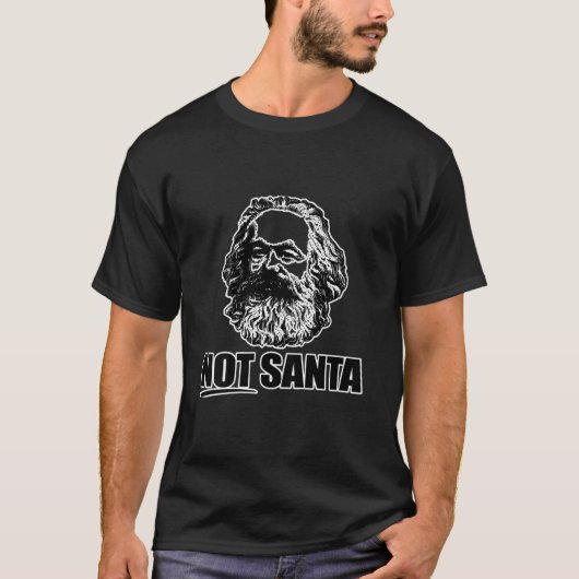 Not Santa Karl Marx Funny Marxist Classic T-Shirt Tシャツ (正面)