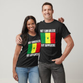 Not Senegalese But Supportive Senegal Flag Support Tシャツ (ユニセックス)