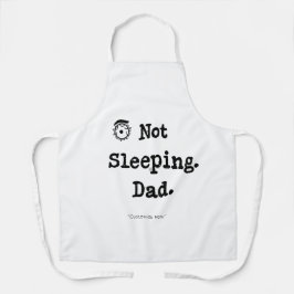 Not Sleeping Dad Apron – BBQ Nap Master Gift エプロン