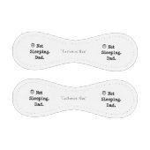 Not Sleeping Dad Baseball – Custom Funny Gift 野球ボール (パネル)