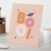 Not Soo 不気味 Halloween - Boo Sign 台座サイン (インサイチュ)