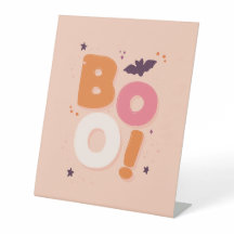 Not Soo 不気味 Halloween - Boo Sign