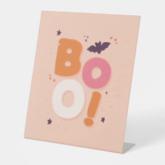 Not Soo 不気味 Halloween - Boo Sign 台座サイン