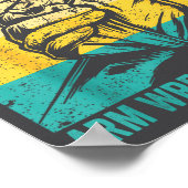 Not Swearing I'm Using My Arm Wrestling Words Arm  ポスター (角)