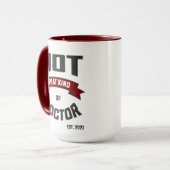 Not That Kind of Doctor Funny PhD Mug マグカップ (正面左)